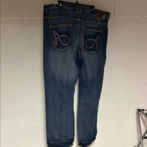 Akademiks Dark Blue Relaxed Jeans